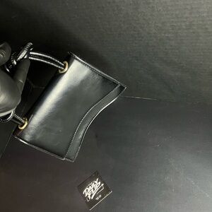 Black Leather Handbag